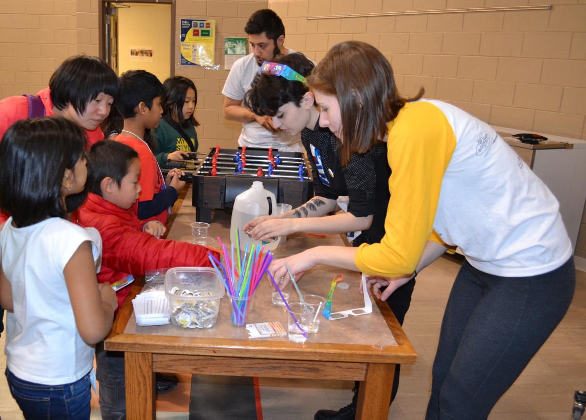 A Science Booster Club event