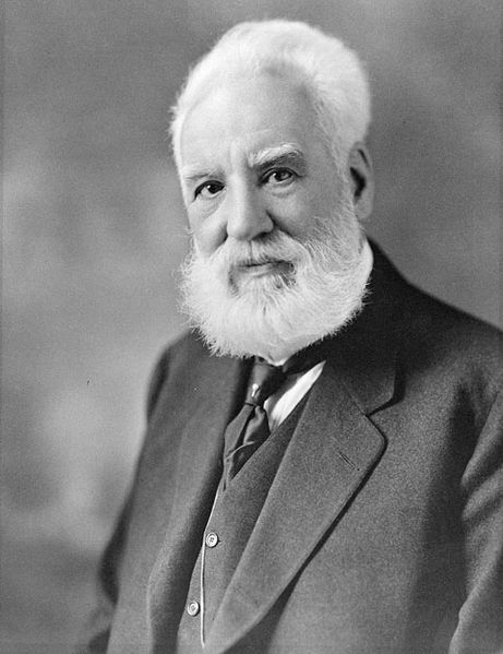 Alexander Graham Bell, via Wikimedia Commons