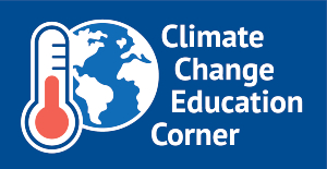 Climate Change Education Corner emblem