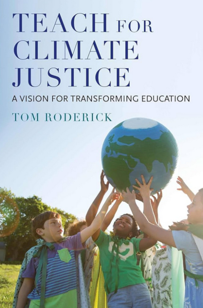 Teach For Climate Justice book cover.