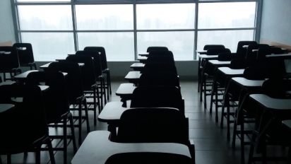 Empty classroom