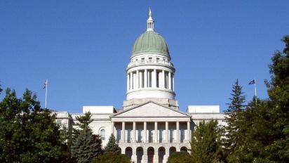 Maine's statehouse.