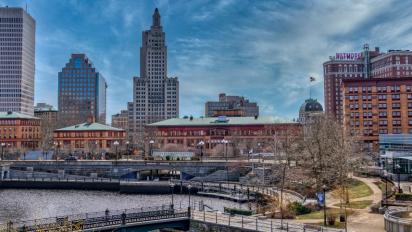 Providence, Rhode Island, skyline.