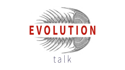 Evolution Talk podcast logo.